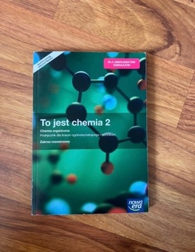 Podręcznik To jest chemia 2 Nowa Era, rozszerzony