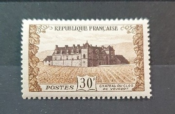 Francja 1951r  Mi 922 - 92 ** zamek