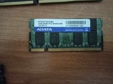 Pamięć RAM DDR3 Adata 2 GB
