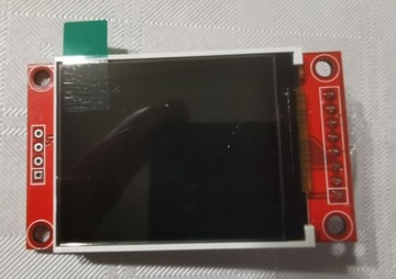 Wyświetlacz  1,8" SPI TFT Arduino SD card