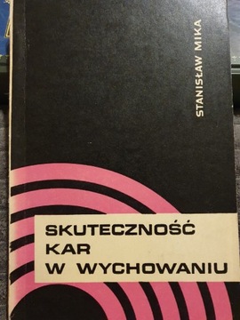 Książka "Skuteczność kar w wychowaniu"