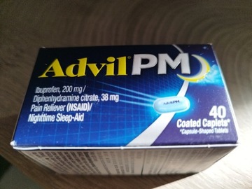 Advil PM z USA  40szt