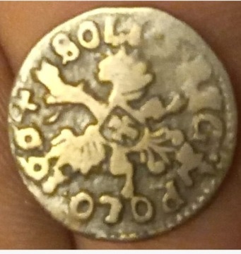 Zestaw monet Rosja,Polska 1666-1664,1923