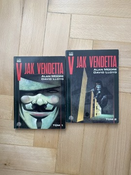 V jak Vendetta Alan Moore 2 tomy