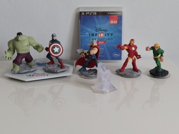 DISNEY INFINITY 2.0+PORTAL+AVENGERS FIGURKI +ŚWIAT