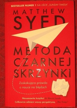 Metoda czarnej skrzynki Matthew Syed