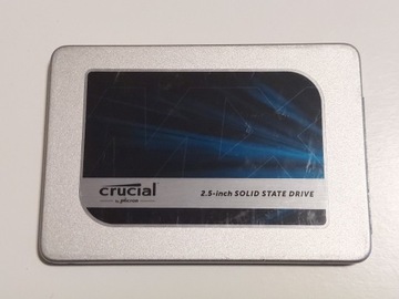 Dysk SSD 2,5" do laptopa Crucial 512GB SATA III