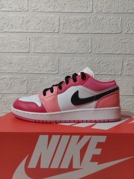 Jordan 1 Low - Pink Red (GS)