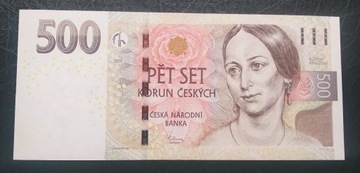 Czechy 500 korun 2009 UNC 