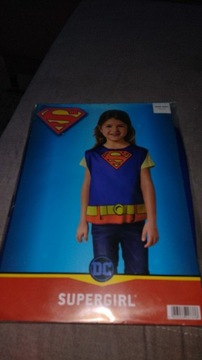 Supergirl kostium Rozmiar one size104-116cm