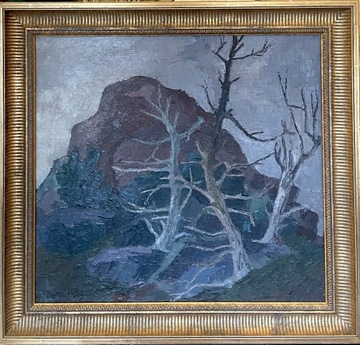 Obraz Pejzaż górski, Greta Turen, Szwecja, poł XXw
