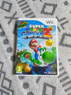 Gra Mario Galaxy 2 Nintendo WII 3xA komplet BDB