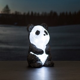 lampa 30Led Panda na podwórko i do domu 27cm