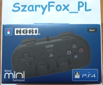 Kontroler przewodowy HORI mini Gamepad dla PS4