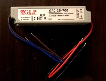 Zasilacz LED prądowy GLP GPC-35-700 34W 700mA