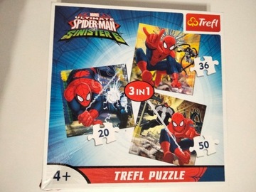 Puzzle 106 elementów Trefl Spiderman 4+