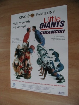 GIGANCIKI / LITTLE GIANTS Unikat Plakat lata 90-te