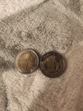 Dwie monety 5 zł kolekcjonerskie