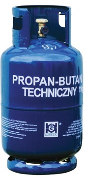 Butla z gazem pełna 11kg propan - butan LPG