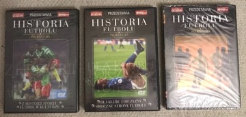 Historia futbolu PIĘKNA GRA płyty DVD 5 szt