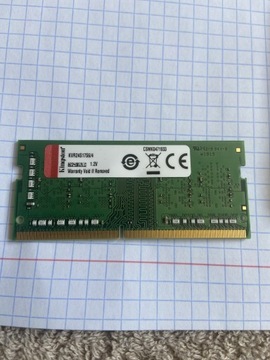 RAM do laptopa Kingston 4gb ddr4 2400mhz