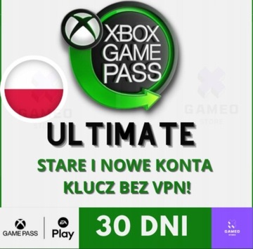 XBOX GAMES PASS ULTIMATE 30 DNI STARE/NOWE