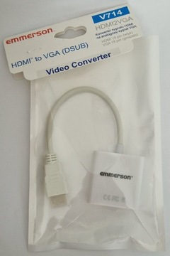 EMMERSON V 714 - konwerter HDMI > VGA (DSUB)