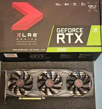 Karta graficzna PNY XLR8 RTX 3080 UPRISING