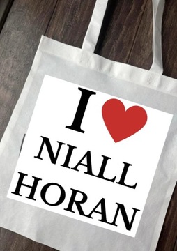 Torba tote bag niall horan serce