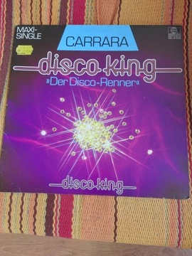 Carrara-Disco King, 12"Maxi singiel winylowy 