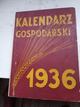 KALENDARZ GOSPODARSKI 1936