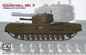 AFV Club 35155 Churchill Mk.V 95mm Howitzer  