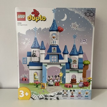 LEGO Duplo Disney 10998 myszka mickey Magiczny zamek 3 w 1 DZIEŃ DZIECKA