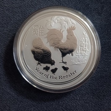 AUSTRALIA LUNAR II 2 oz rok koguta