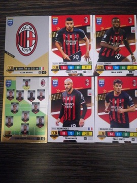 Karty piłkarskie FIFA 365 Panini 2023 Milan 