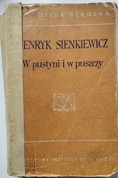 Henryk Sienkiewicz 'W pustyni i w puszczy' 