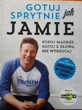 Książka kulinarna "Gotuj sprytnie jak Jamie"