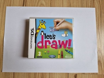 Gra LET'S DRAW Nintendo DS