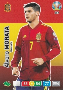 EURO 2020 Teams Mate - #152 Alvaro Morata