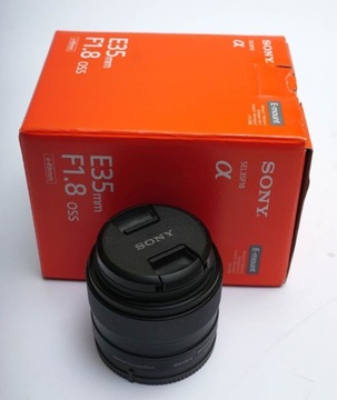 Obiektyw Sony 35mm F1.8  APS-C SEL35F18