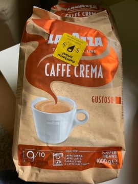 Kawa Lavazza Caffe Crema ziarno 1kg z Niemiec