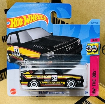 Hot Wheels 84 Audi Sport Quattro