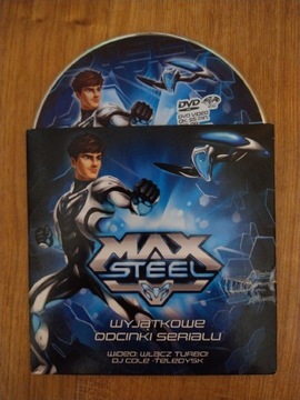 Płyta DVD z odcinkami serialu Max Steel