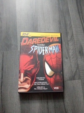 płyta cd dvd vcd daredevil kontra spiderman