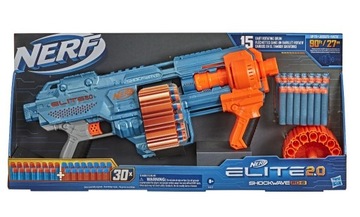 Nerf - Nerf Elite 2.0 - Shockwave Pistolet ze strz