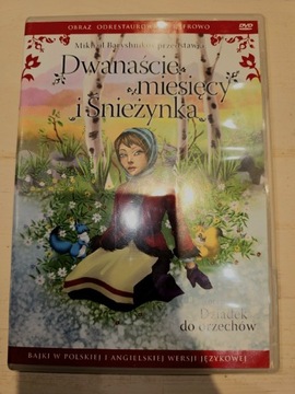 Dwanaście miesięcy i śnieżynka bajki dvd 