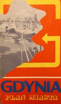 Gdynia: plan miasta 1977 - mapa
