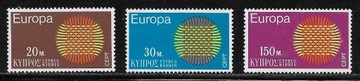 Cypr, Mi: CY 332-334, 1970 rok, seria