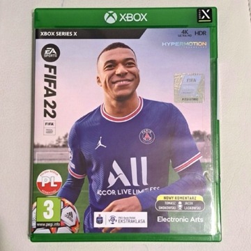 NOWA NIEOTWIERANA FIFA 22 xbox series x