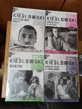 NOWe Krzysztof Kieślowski kolekcja 4 x film DVD